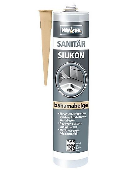 Primaster Silikon Primaster Sanitär Silikon bahamabeige 310 ml günstig online kaufen