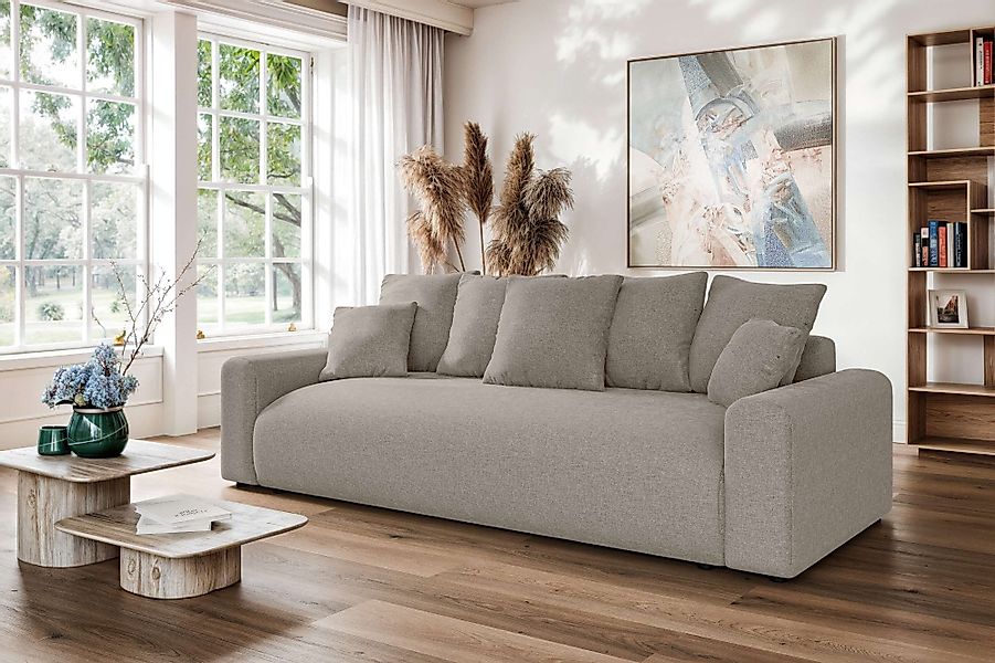 Home affaire Big-Sofa LAKESIDE klein 3-Sitzer günstig online kaufen