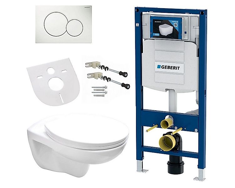 GEBERIT Tiefspül-WC GEBERIT-EGWWC-SET, Geberit Komplettset Wand Hänge WC Sp günstig online kaufen