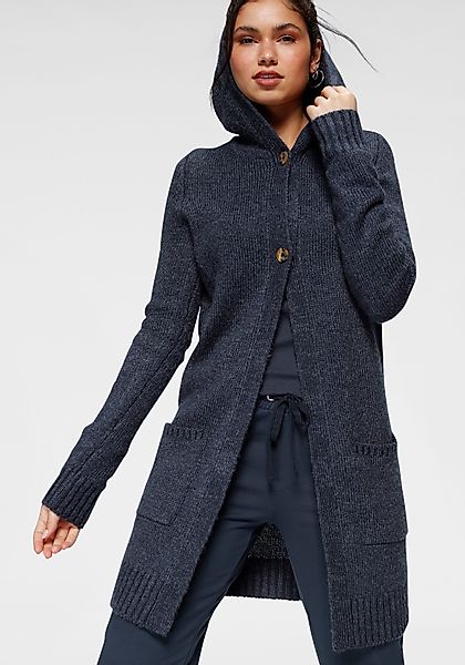 KangaROOS Kapuzenstrickjacke mit aufgesetzten Taschen und günstig online kaufen