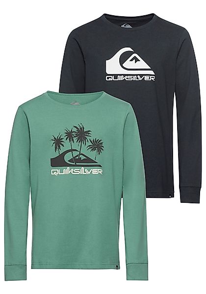Quiksilver Langarmshirt STATEMENTBAIKAD Boys (Packung, 2-tlg., günstig online kaufen