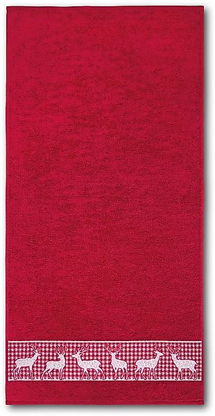 Dyckhoff Handtuch Hirschparade, Frottier (1-St), Made günstig online kaufen