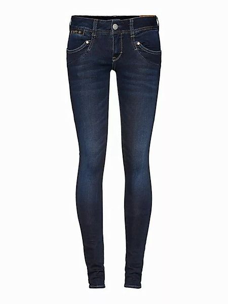 Herrlicher Slim-fit-Jeans "Piper Slim Reused Denim", mit Zierknöpfen an den günstig online kaufen