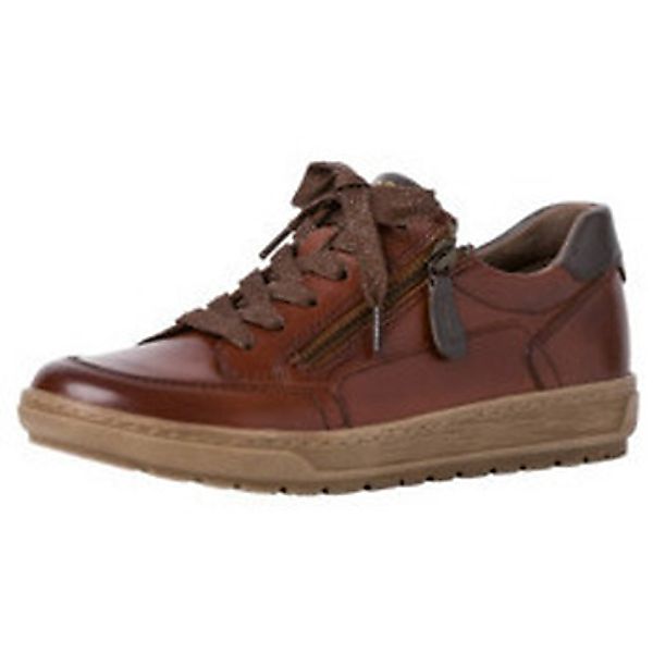 Jana  Sneaker Komfort Schnürer für Damen in braun günstig online kaufen