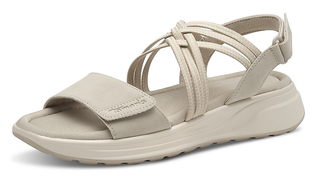 Tamaris Keilsandalette, Plateau, Bequemschuh, Sandale mit elastischen, über günstig online kaufen