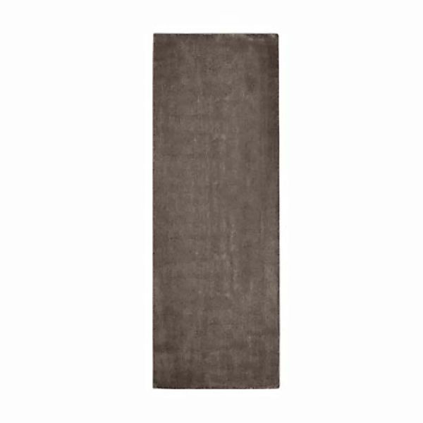 carpet city® Hochflor-Teppich Softshine Taupe taupe Gr. 120 x 170 günstig online kaufen