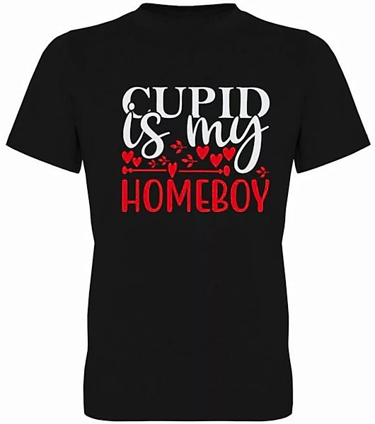 G-graphics T-Shirt Cupid is my Homeboy Herren T-Shirt, mit trendigem Frontp günstig online kaufen