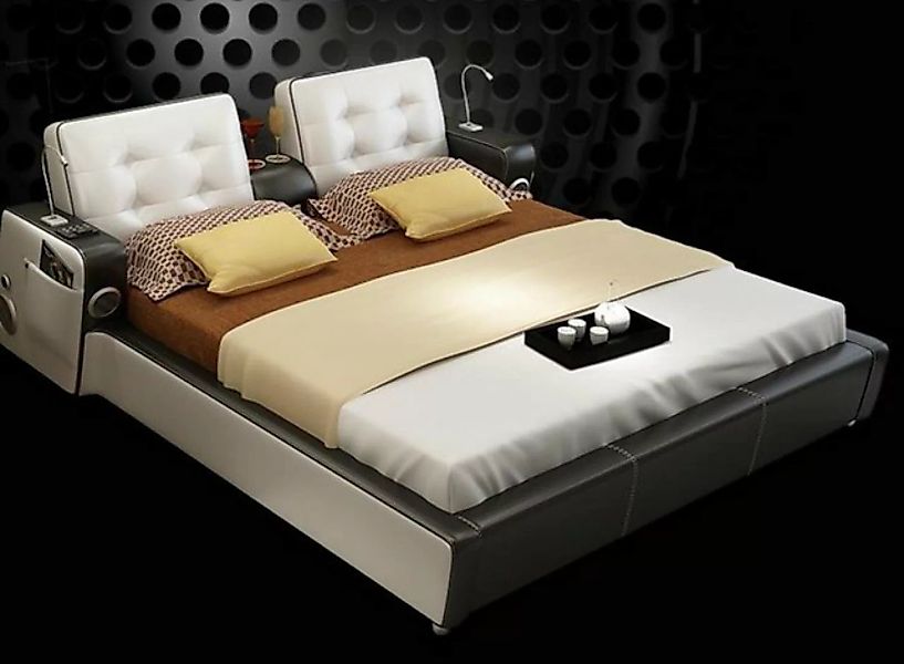 JVmoebel Bett Bett Musik System USB Betten Multifunktion Luxus Möbel Schlaf günstig online kaufen