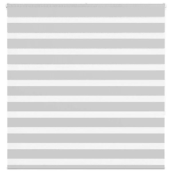 vidaXL Doppelrollo Hellgrau 140x150 cm Stoffbreite 135,9 cm Polyester 40144 günstig online kaufen