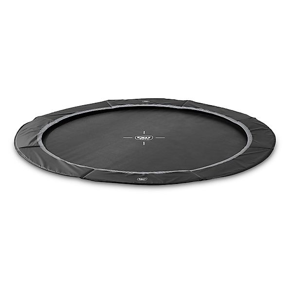 Exit Trampolin InTerra ebenerdig Ø 305 cm Schwarz günstig online kaufen