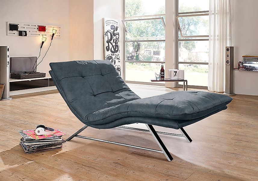 W.SCHILLIG Relaxliege "daily dreams" in Waffelkissen-Optik, wahlweise mit M günstig online kaufen