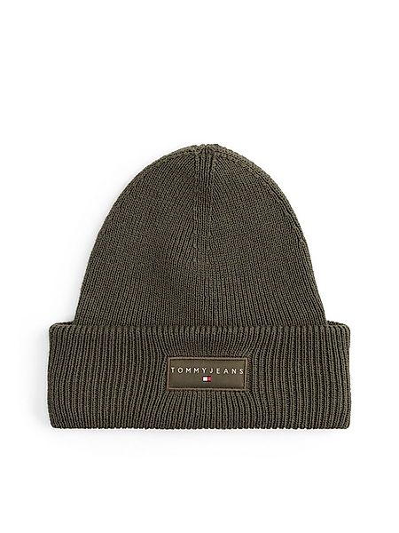 Tommy Jeans Beanie TJM LINEAR in Grobstrick, mit Umschlag günstig online kaufen