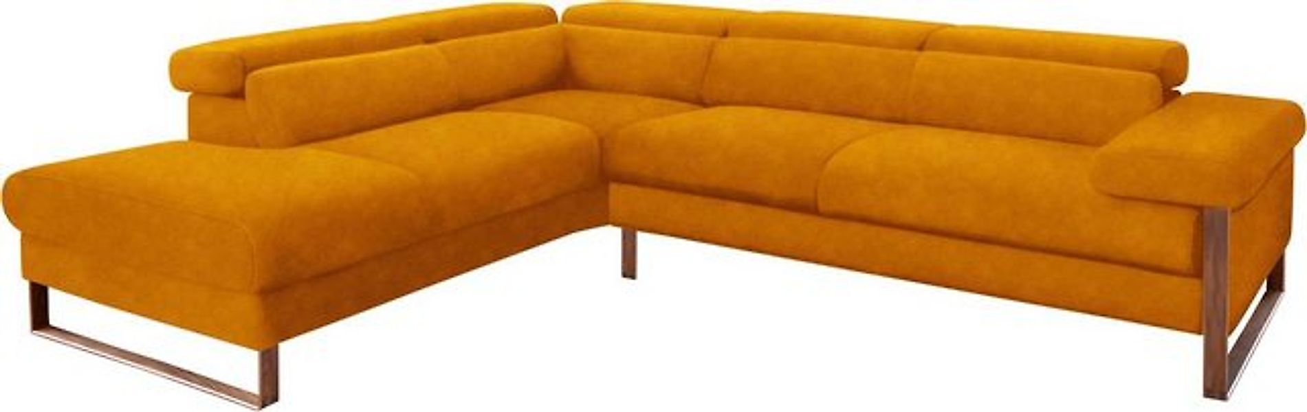 W.SCHILLIG Ecksofa finn, Designsofa mit tollem Sitzkomfort, bequem, L-Form, günstig online kaufen