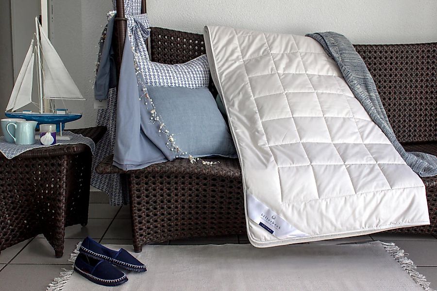 billerbeck Baumwollbettdecke "Ancona Superlight, Bettdecken für den Sommer, günstig online kaufen