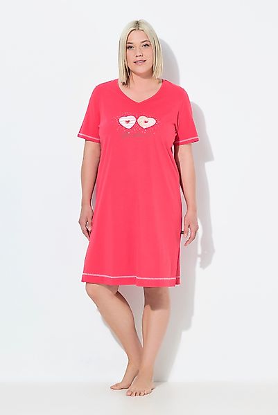 Ulla Popken Bigshirt Bigshirt platzierter Druck günstig online kaufen