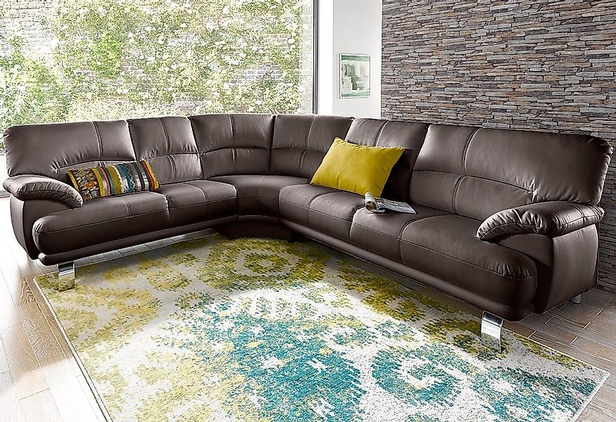 TRENDMANUFAKTUR Ecksofa »Cecilia in italienischem Design, modern und komfor günstig online kaufen