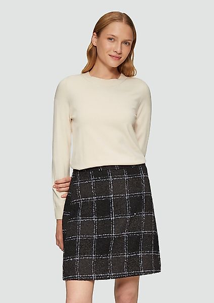 s.Oliver Longpullover Strickpullover Strickpullover mit Rundhalsausschnitt günstig online kaufen