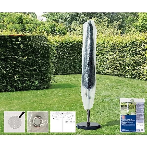 Boni-shop Gartenschirm Schutzhülle Transparent  Ø200-400cm 30x193cm Abdecku günstig online kaufen
