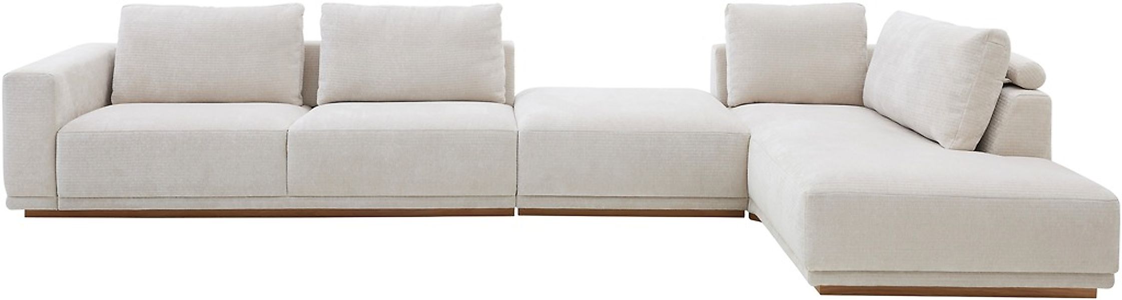 Musterring Wohnlandschaft Anreihsofa mit Armlehne links, Eckteil rechts mit günstig online kaufen