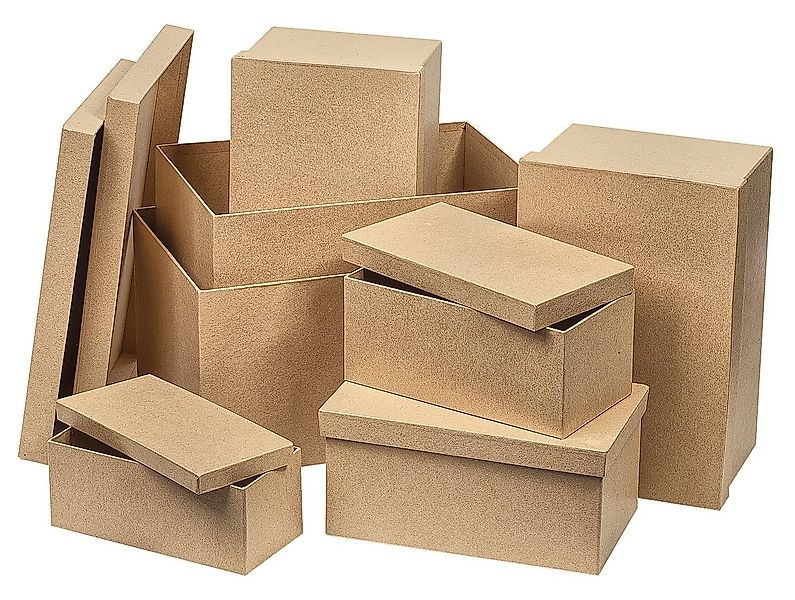 VBS Aufbewahrungsdose Rechteck, 7er-Set günstig online kaufen