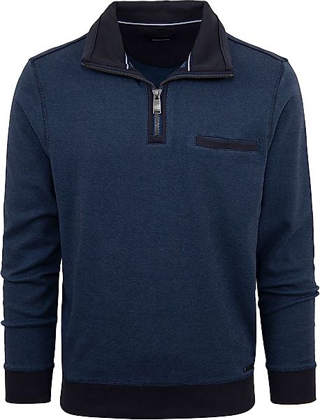 Casa Moda Halfzip Pullover Blau - Größe XXL günstig online kaufen