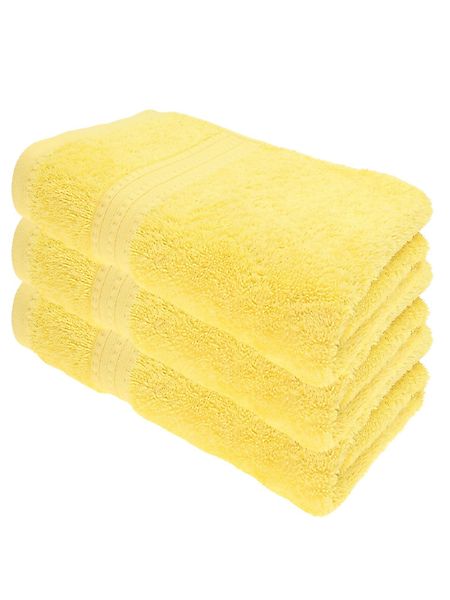 Julie Julsen Handtücher 3-Handtücher-Gelb, Bio-Baumwolle (3-St) günstig online kaufen