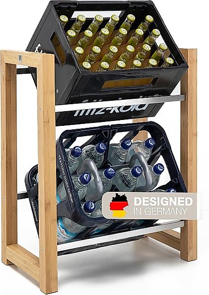 MANUMA® Standregal JAMES GETRÄNKEKISTENREGAL, Dein Getränkeregal günstig online kaufen