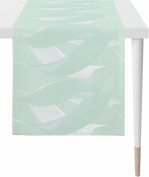 APELT Tischläufer "7312 LOFT STYLE" Jacquardgewebe günstig online kaufen