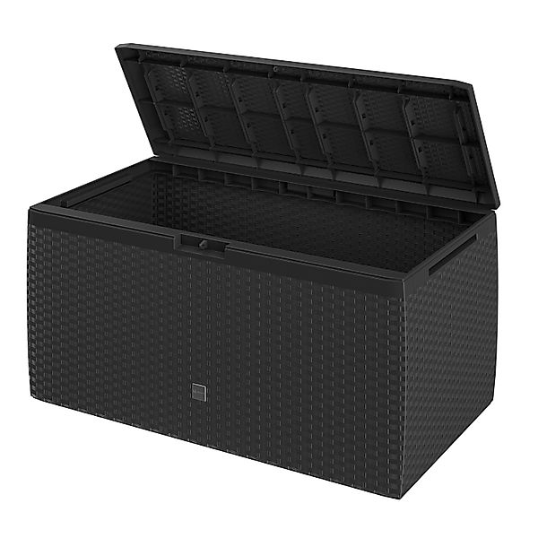 Gartenbox 290L Anthrazit Rato Plus mit Rollen wetterfest günstig online kaufen