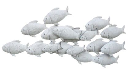 Deko-Impression Wanddekoobjekt Wunderschönes Wandobjekt, Fische, Wanddekora günstig online kaufen