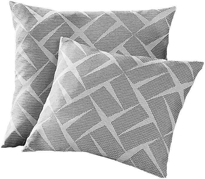 Weckbrodt Dekokissen »Jasper«, Kissenhülle, Jacquard, strukturierte Oberflä günstig online kaufen
