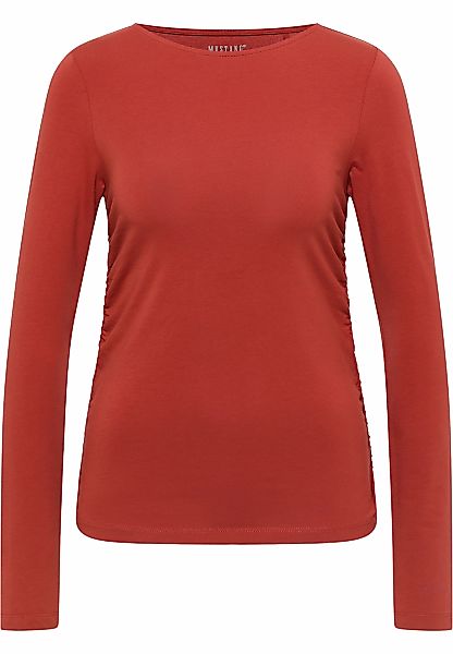 MUSTANG Langarmshirt "Damen Style Ambrose" günstig online kaufen