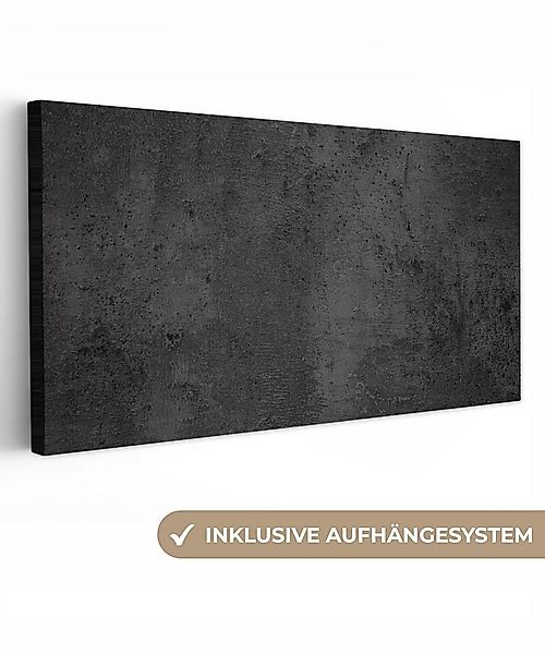 OneMillionCanvasses® Leinwandbild Panorama Beton - Robust - Vintage - Rusti günstig online kaufen