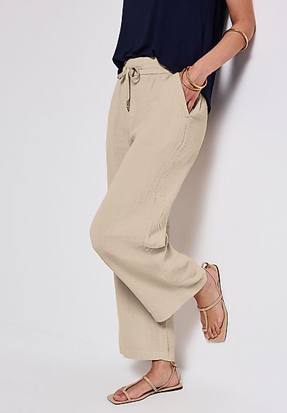 STREET ONE Stoffhose mit elastischem Bund günstig online kaufen