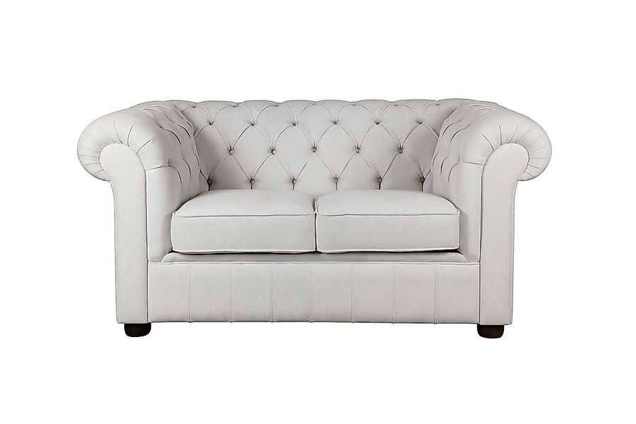 Home affaire 2-Sitzer "CHARENTE, Chesterfield-Sofa, Wellenfederung, Maße: B günstig online kaufen