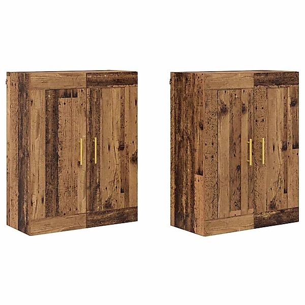 vidaXL Wandmontierte Schränke 2 Stk Altholz 69,5 x 34 x 90 cm 3415561 günstig online kaufen
