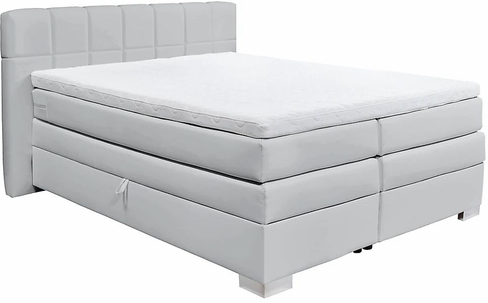 Home affaire Boxspringbett Airdrie, inkl. Bettkasten und Topper günstig online kaufen