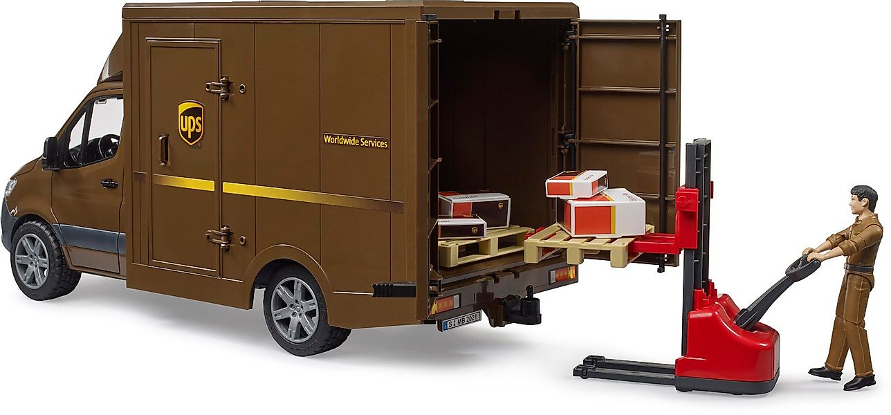 Bruder® Spielzeug-Auto Spielfahrzeug Logistik MB Sprinter günstig online kaufen
