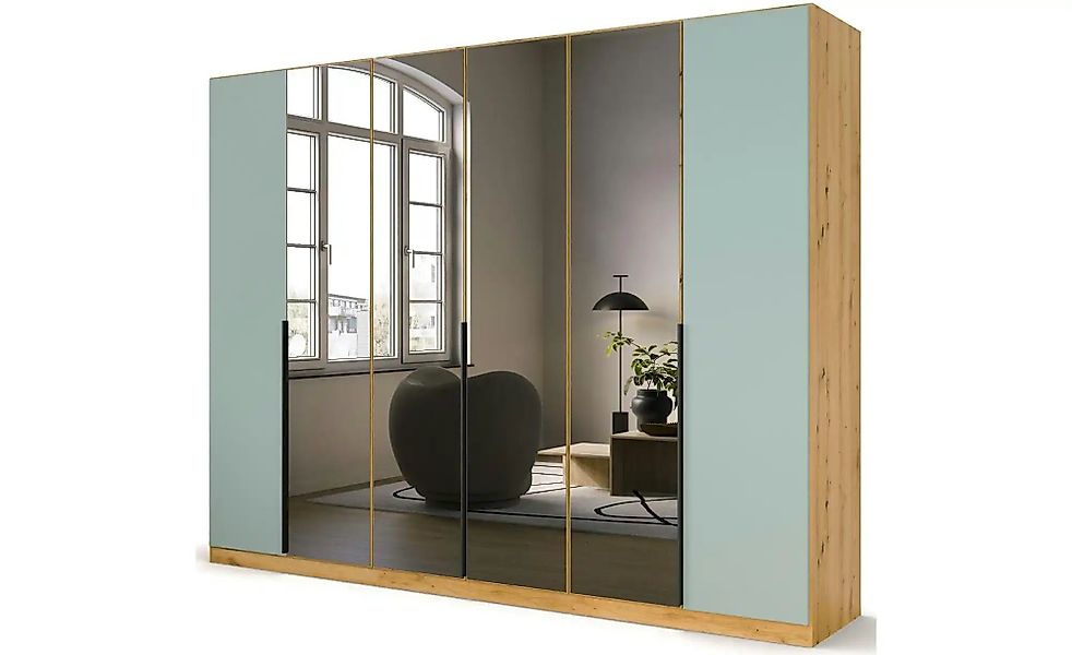 Drehtürenschrank  Skyla ¦ holzfarben ¦ Maße (cm): B: 271 H: 210 Schränke > günstig online kaufen