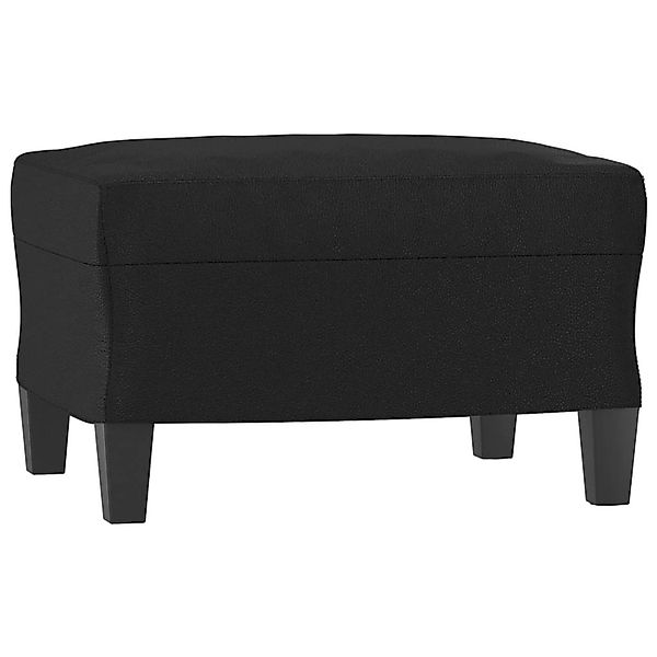 vidaXL Fußhocker Schwarz 60x50x41 cm Kunstleder günstig online kaufen