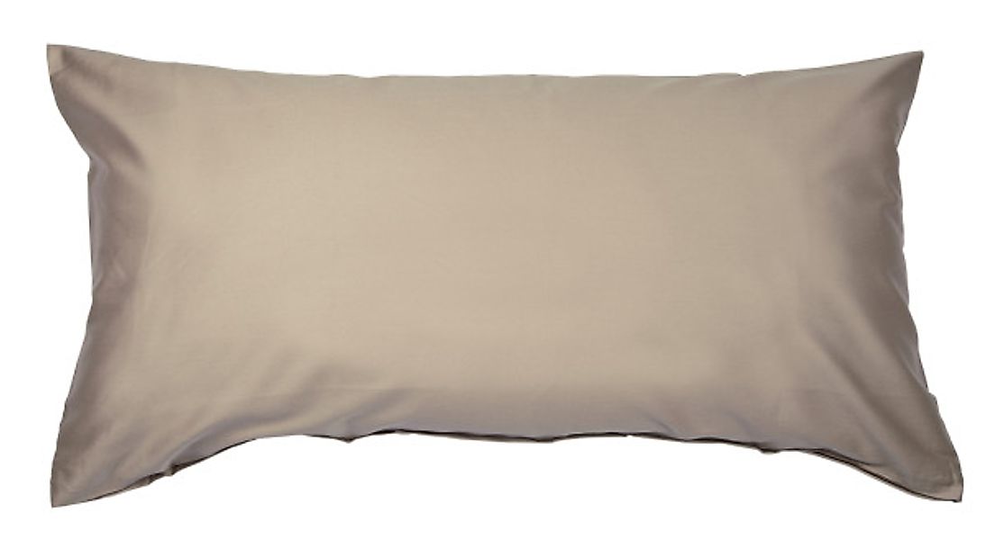 Janine Janine Mako-Satin Bettwäsche Colors 31001 cappuccino Größe:  60x40 c günstig online kaufen