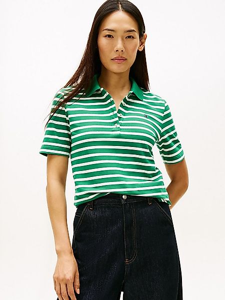 Tommy Hilfiger Poloshirt Regular Fit Pique Premium Polo Baumwollmischung, r günstig online kaufen