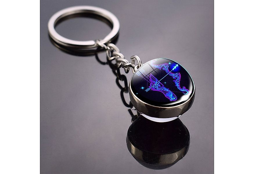 Stelby Schlüsselanhänger mit Gravur Sternzeichen Schlüsselanhänger 3D mit G günstig online kaufen