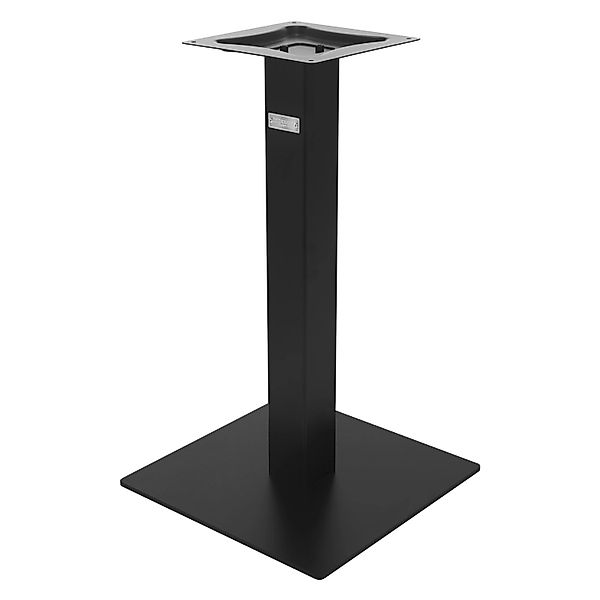 ML-Design Tischgestell Single Schwarz Höhe 72cm aus Pulverbeschichteteter S günstig online kaufen