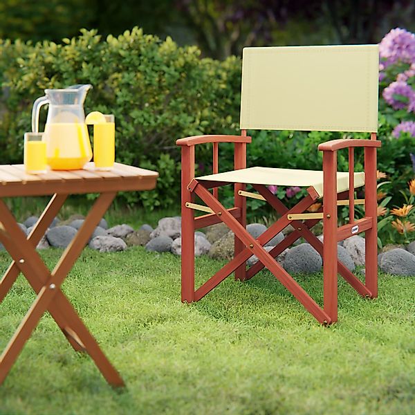 Casaria Regiestuhl Cannes (1 St), Creme günstig online kaufen