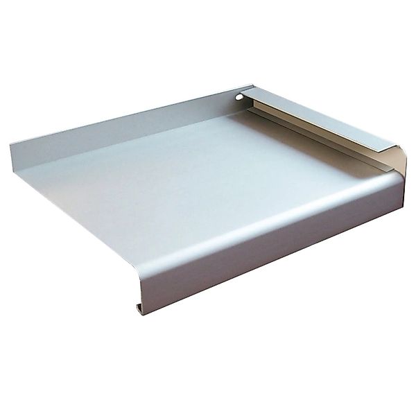 Roro Außenbank Aluminium 23 cm x 150 cm Silber günstig online kaufen