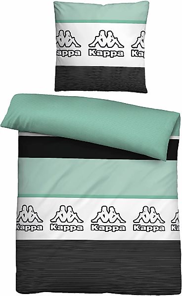 Kappa Bettwäsche "Mia" 2 Stk. pflegeleichte + feinfädige Qualität, 100% Bau günstig online kaufen
