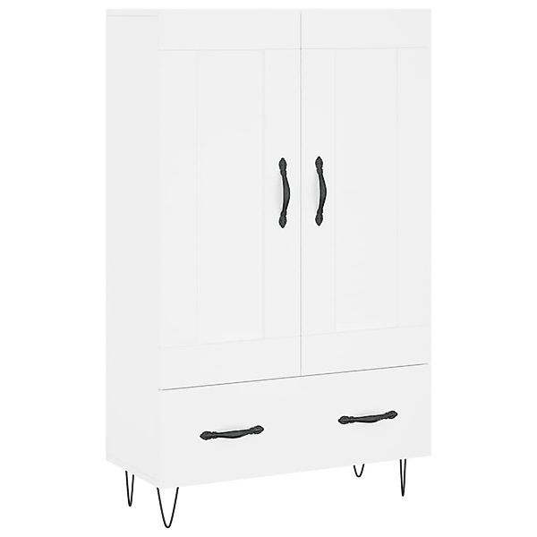 vidaXL Highboard Weiß 69,5x31x115 cm Holzwerkstoff 830316 günstig online kaufen