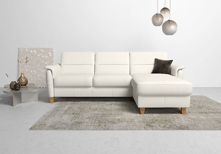 Home affaire Ecksofa »Palmera L-Form, B: 244 cm« optional Bettfunktion & Be günstig online kaufen