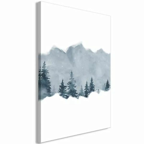 artgeist Wandbild Slice of Siberia (1 Part) Vertical weiß/grau Gr. 40 x 60 günstig online kaufen